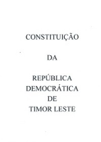 Image of Constituição da república democràtica de timor leste (2017)