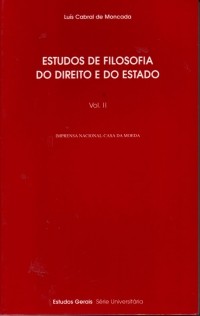 Image of Estudos de filosofia do direito e do estado; vol. ii