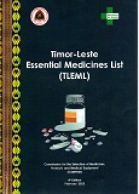 Image of Timor-leste essential medicines list (TLEML)